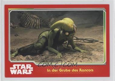 2015 Topps Star Wars: Journey to The Force Awakens German - [Base] #102 - In der Grube des Rancors