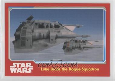 2015 Topps Star Wars: Journey to The Force Awakens UK - [Base] #59 - Luke leads the Rogue Squadron