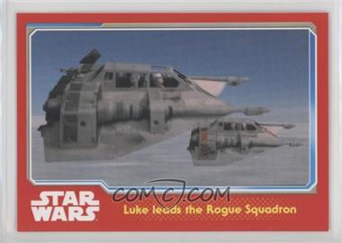 2015 Topps Star Wars: Journey to The Force Awakens UK - [Base] #59 - Luke leads the Rogue Squadron