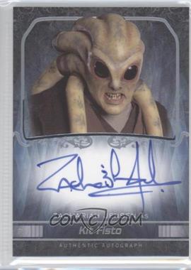 2015 Topps Star Wars Masterwork - Autographs #_KIFI - Zachariah Jensen as Kit Fisto