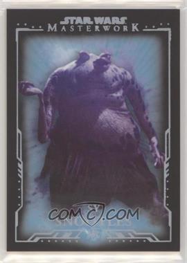 2015 Topps Star Wars Masterwork - [Base] - Blue Metallic #45 - Sy Snootles /299