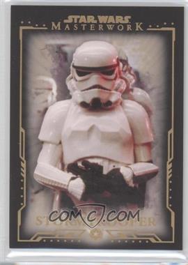 2015 Topps Star Wars Masterwork - [Base] - Silver Metallic #37 - Stormtrooper /99