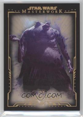 2015 Topps Star Wars Masterwork - [Base] - Silver Metallic #45 - Sy Snootles /99