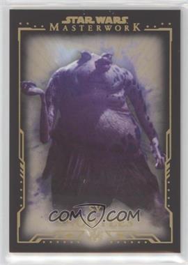 2015 Topps Star Wars Masterwork - [Base] - Silver Metallic #45 - Sy Snootles /99