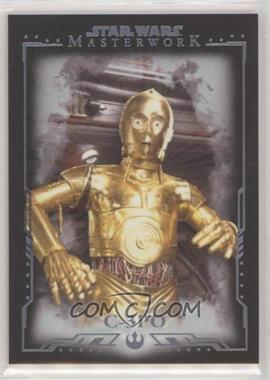 2015 Topps Star Wars Masterwork - [Base] #10 - C-3PO