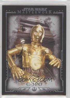 2015 Topps Star Wars Masterwork - [Base] #10 - C-3PO