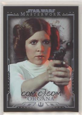 2015 Topps Star Wars Masterwork - [Base] #4 - Princess Leia Organa