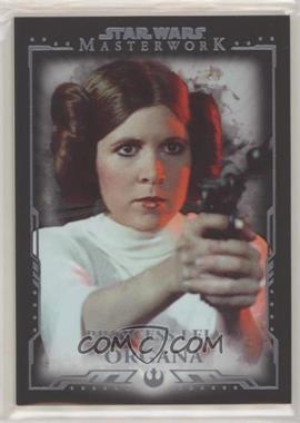 2015 Topps Star Wars Masterwork - [Base] #4 - Princess Leia Organa