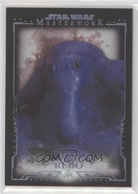 2015 Topps Star Wars Masterwork - [Base] #44 - Max Rebo