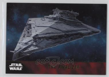 2015 Topps Star Wars: The Force Awakens Series 1 - [Base] - Gold #55 - The Finalizer /100