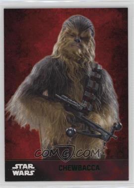 2015 Topps Star Wars: The Force Awakens Series 1 - [Base] - Lightsaber Green #25 - Chewbacca