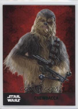 2015 Topps Star Wars: The Force Awakens Series 1 - [Base] - Lightsaber Green #25 - Chewbacca