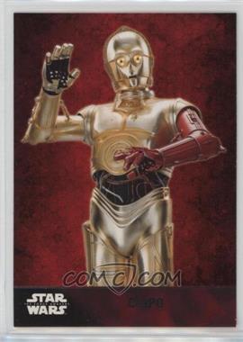 2015 Topps Star Wars: The Force Awakens Series 1 - [Base] #10 - C-3PO