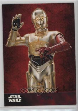 2015 Topps Star Wars: The Force Awakens Series 1 - [Base] #10 - C-3PO