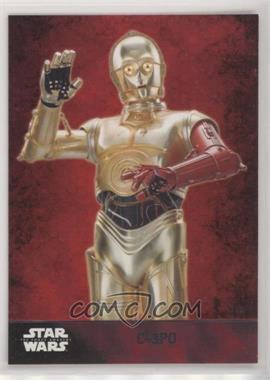 2015 Topps Star Wars: The Force Awakens Series 1 - [Base] #10 - C-3PO