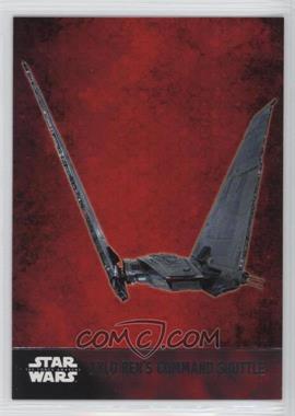 2015 Topps Star Wars: The Force Awakens Series 1 - [Base] #59 - Kylo Ren's Command Shuttle