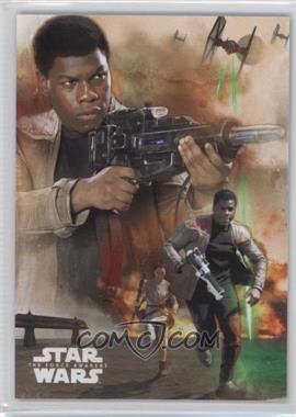 2015 Topps Star Wars: The Force Awakens Series 1 - Character Montages #2 - Finn