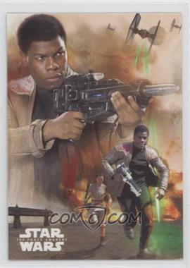 2015 Topps Star Wars: The Force Awakens Series 1 - Character Montages #2 - Finn