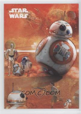 2015 Topps Star Wars: The Force Awakens Series 1 - Character Montages #7 - BB-8