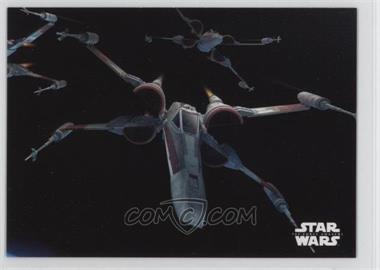 2015 Topps Star Wars: The Force Awakens Series 1 - Concept Art #1 - Resistance X-Wings