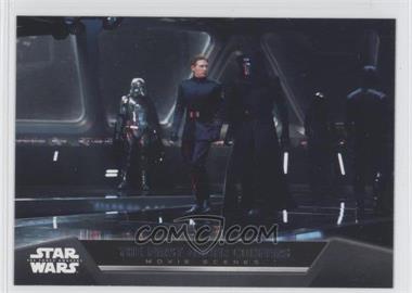 2015 Topps Star Wars: The Force Awakens Series 1 - Movie Scenes #5 - The First Order Confers