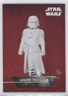 2015 Topps Star Wars: The Force Awakens Series 1 - Stickers #7 - Snowtrooper