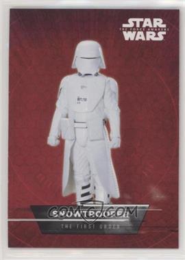 2015 Topps Star Wars: The Force Awakens Series 1 - Stickers #7 - Snowtrooper