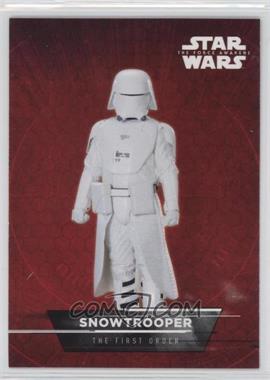 2015 Topps Star Wars: The Force Awakens Series 1 - Stickers #7 - Snowtrooper