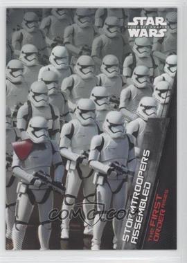 2015 Topps Star Wars: The Force Awakens Series 1 - The First Order Rises #FO-5 - Stormtroopers Assembled