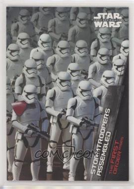 2015 Topps Star Wars: The Force Awakens Series 1 - The First Order Rises #FO-5 - Stormtroopers Assembled