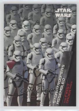 2015 Topps Star Wars: The Force Awakens Series 1 - The First Order Rises #FO-5 - Stormtroopers Assembled