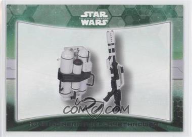 2015 Topps Star Wars: The Force Awakens Series 1 - Weapons #3 - D-93 Incinerator Flamethrower