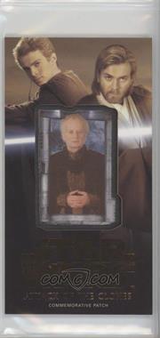 2016 Topps Star Wars: Attack of the Clones 3D Widevision - Online Exclusive Commemorative Patches - Bronze #MP-10 - Supreme Chancellor Palpatine /50