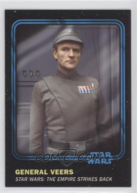 2016 Topps Star Wars Card Trader Physical Cards - [Base] - Blue #29 - General Veers