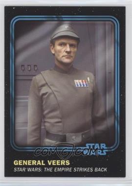 2016 Topps Star Wars Card Trader Physical Cards - [Base] - Blue #29 - General Veers