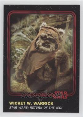 2016 Topps Star Wars Card Trader Physical Cards - [Base] - Red #24 - Wicket W. Warrick