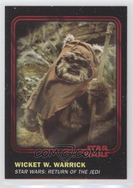 2016 Topps Star Wars Card Trader Physical Cards - [Base] - Red #24 - Wicket W. Warrick