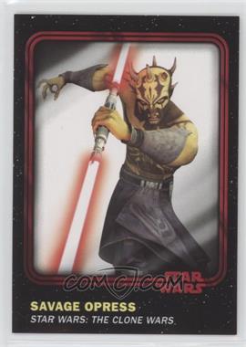 2016 Topps Star Wars Card Trader Physical Cards - [Base] - Red #95 - Savage Opress