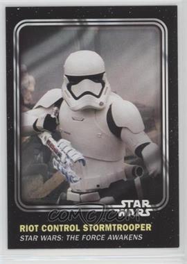 2016 Topps Star Wars Card Trader Physical Cards - [Base] #58 - Riot Control Stormtrooper