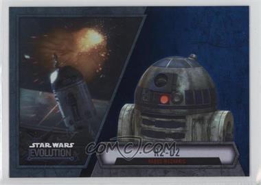 2016 Topps Star Wars Evolution - [Base] - Blue Lightsaber #75 - R2-D2 - Naboo Mechanic