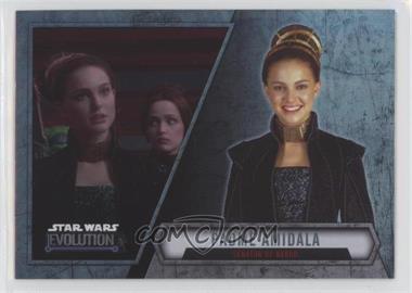 2016 Topps Star Wars Evolution - [Base] - Purple Lightsaber #15 - Padme Amidala - Senator of Naboo