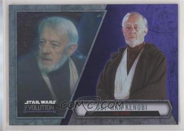 2016 Topps Star Wars Evolution - [Base] - Purple Lightsaber #22 - Obi-Wan Kenobi - Jedi Spirit