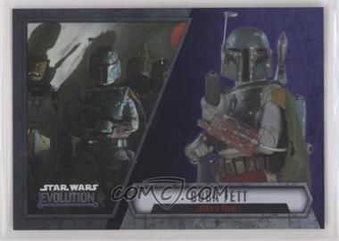 2016 Topps Star Wars Evolution - [Base] - Purple Lightsaber #54 - Boba Fett - Jabba's Palace