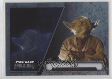 2016 Topps Star Wars Evolution - [Base] #27 - Yoda - Jedi Spirit