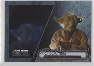 2016 Topps Star Wars Evolution - [Base] #27 - Yoda - Jedi Spirit