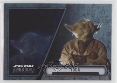 2016 Topps Star Wars Evolution - [Base] #27 - Yoda - Jedi Spirit