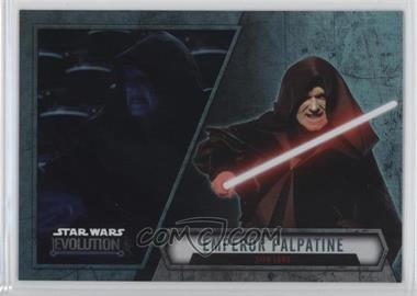 2016 Topps Star Wars Evolution - [Base] #49 - Emperor Palpatine - Sith Lord