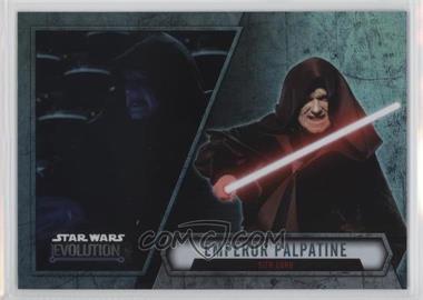 2016 Topps Star Wars Evolution - [Base] #49 - Emperor Palpatine - Sith Lord