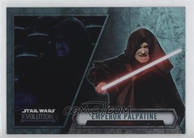 2016 Topps Star Wars Evolution - [Base] #49 - Emperor Palpatine - Sith Lord