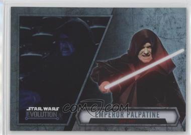 2016 Topps Star Wars Evolution - [Base] #49 - Emperor Palpatine - Sith Lord